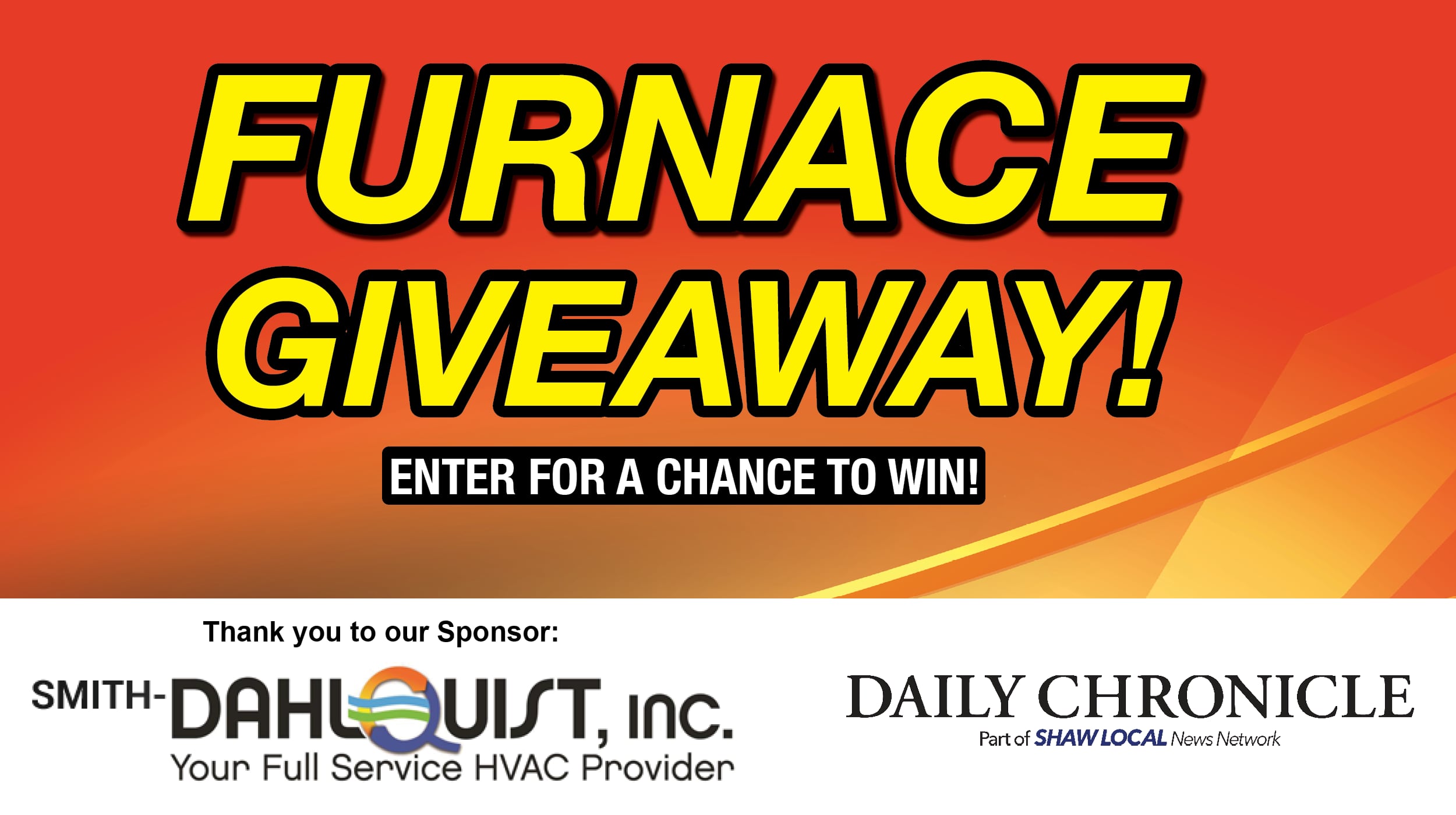 Daily Chronicle’s Furnace Giveaway 2026 — New Lenox Community news